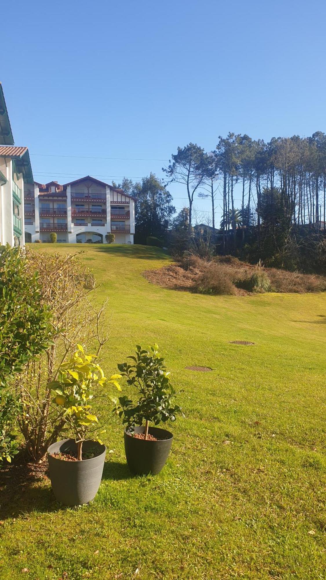 Appartement Calme Avec Jardin Bidart Biarritz Esterno foto